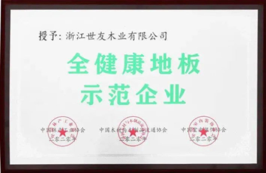世友地板告訴你，什么叫“全健康地板”！